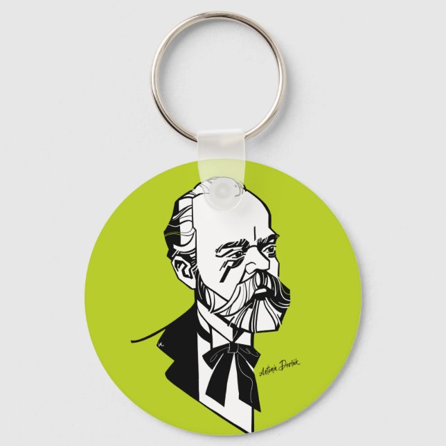 Antonín Dvořák Keychain (Front)