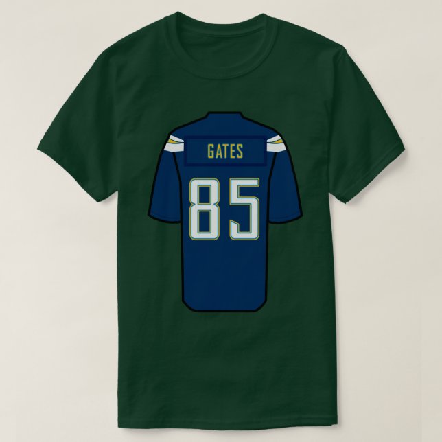 Antonio Gates Jersey T-Shirt (Design Front)