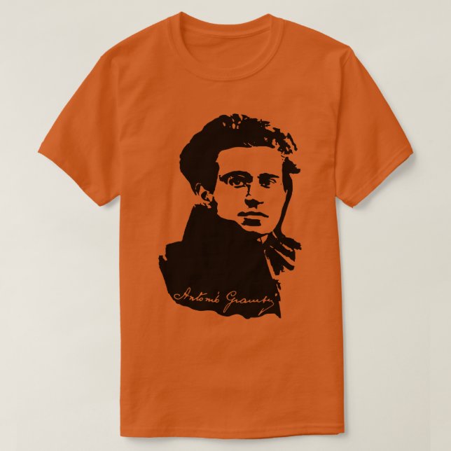 Antonio Gramsci Socialist Marxist Leftist T-Shirt (Design Front)
