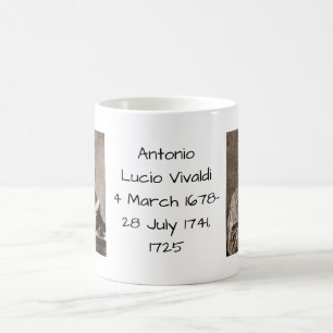 Antonio Lucio Vivaldi 1725 Coffee Mug