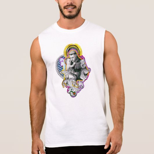 Antonio saint (Anthony of Padua) Sleeveless Shirt (Front)