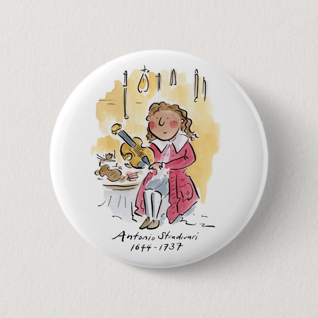 Antonio Stradivari Button (Front)