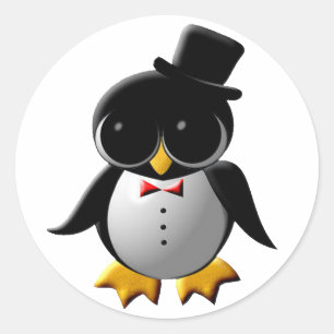 Antonio the Penguin Sticker