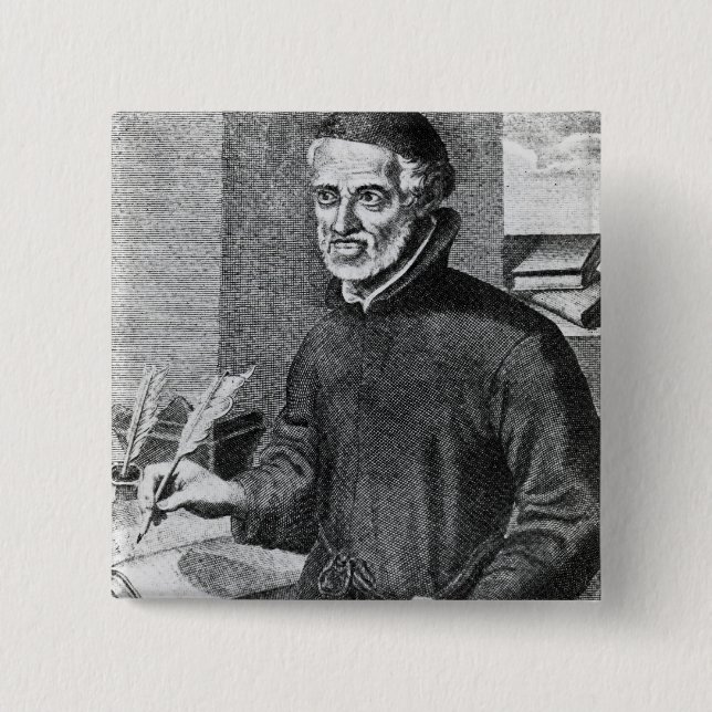 Antonio Vieira Pinback Button (Front)