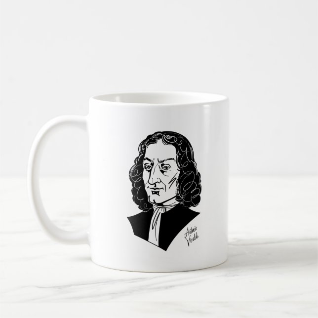 Antonio Vivaldi Coffee Mug (Left)