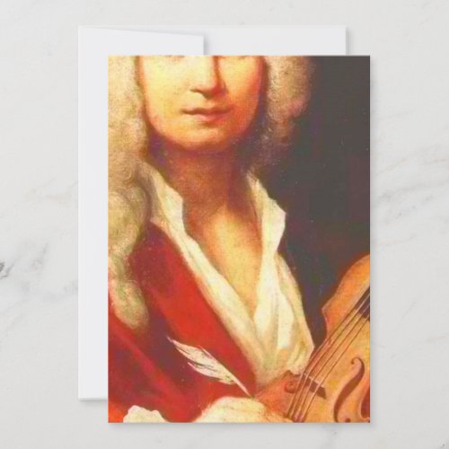 Antonio Vivaldi Invitation