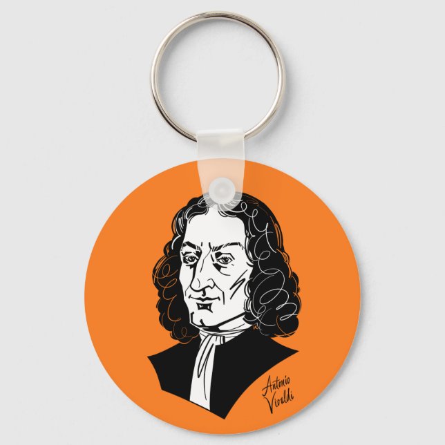 Antonio Vivaldi Keychain (Front)