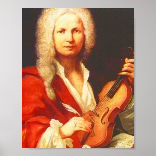 Antonio Vivaldi Poster