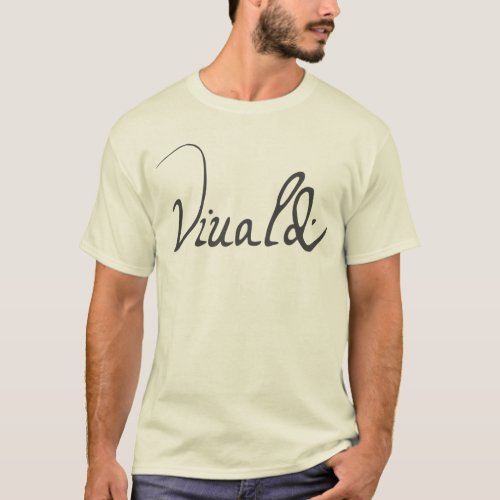 Antonio Vivaldi Signature T_Shirt