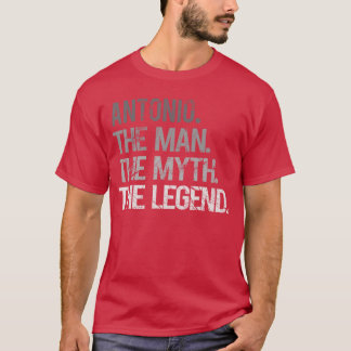 ANTONIOHE MANHE MYTHHE LEGEND Men Fathers Day boy  T-Shirt