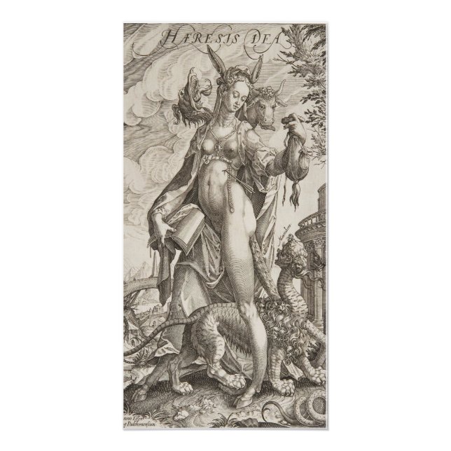 Antonius Eisenhoit - Haeresis Dea Glossy Poster (Front)