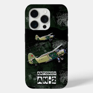 Antonov AN2 Russian Aircraft phone case
