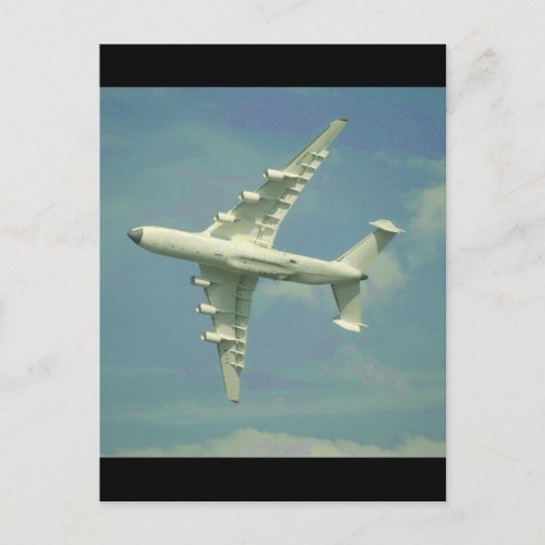 Antonov AN_225 Mriya Cossack_Aviation Photography Postcard