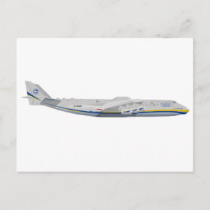 Antonov  AN-225 NATO: "Cossack" Postcard