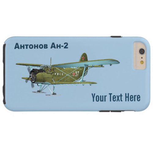 Antonov An_2 Tough iPhone 6 Plus Case