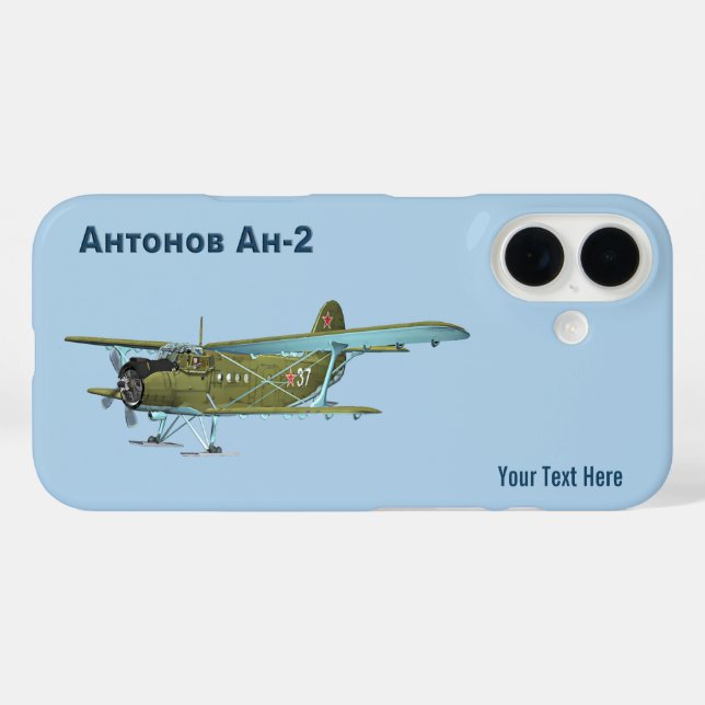 Antonov An-2 Case-Mate iPhone Case (Back (Horizontal))