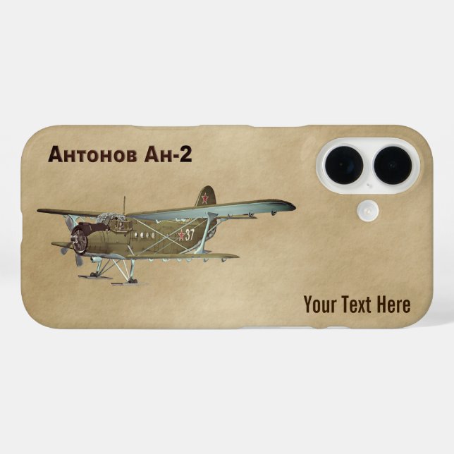 Antonov An-2 Case-Mate iPhone Case (Back (Horizontal))