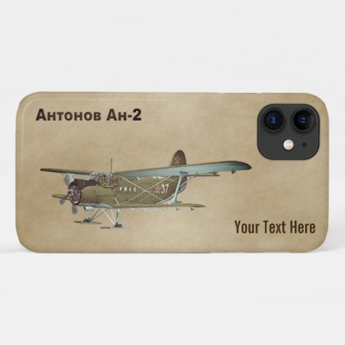 Antonov An_2 iPhone 11 Case