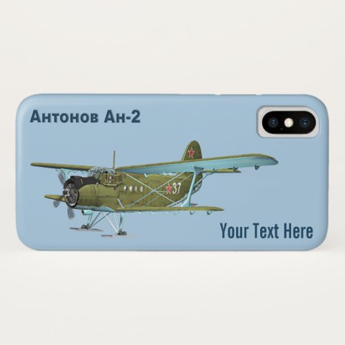 Antonov An_2 iPhone XS Case