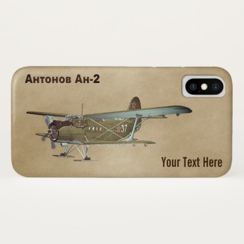 Antonov An_2 iPhone XS Case