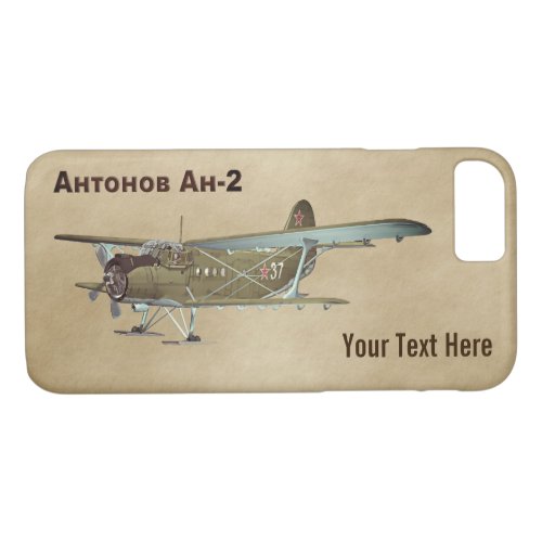 Antonov An_2 iPhone 87 Case