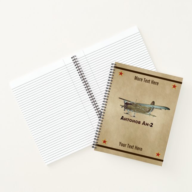Antonov An-2 Notebook (Inside)