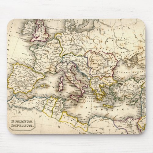 Antquie Map of Ancient Roman Mouse Pad