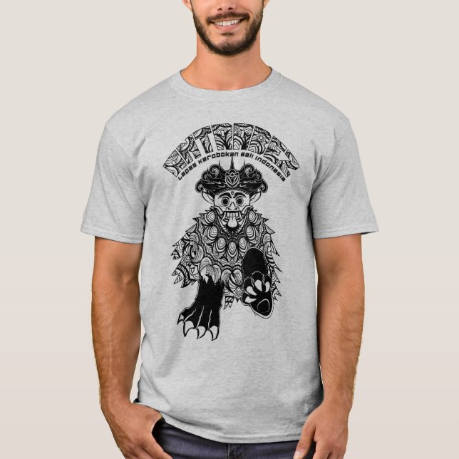 Antrabez bali Barong design T-Shirt (Front)