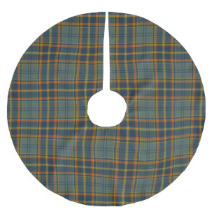 Antrim County Irish Tartan Brushed Polyester Tree Skirt