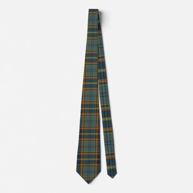 Antrim County Irish Tartan Neck Tie (Front)