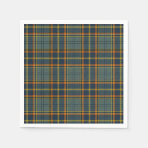 Antrim County Irish Tartan Paper Napkins