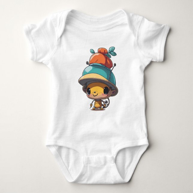 Ant's Co Baby Bodysuit (Front)