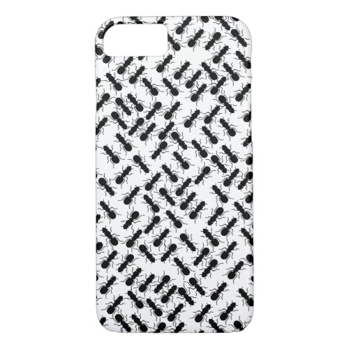 Ants Crawling Insect Pattern iPhone 87 Case