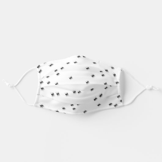 Ants Cute Bugs Insects Adult Cloth Face Mask (Front, Unfolded)