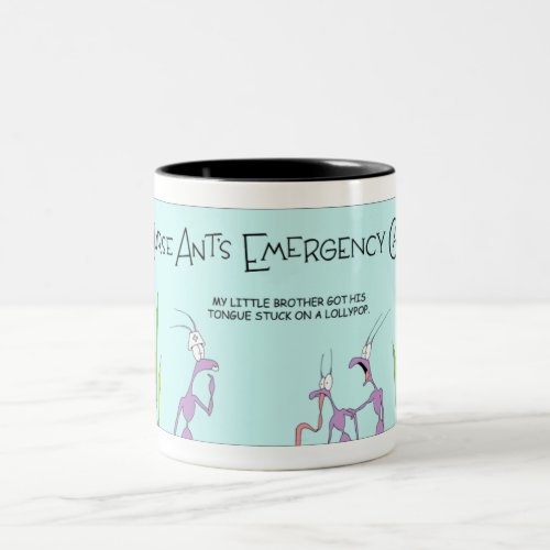 Ants Emergency  Call Two_Tone Coffee Mug