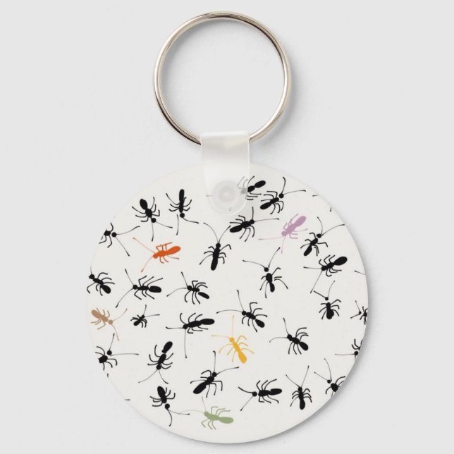 Ants Everywhere Keychain (Front)