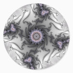 Ants - Fractal Classic Round Sticker