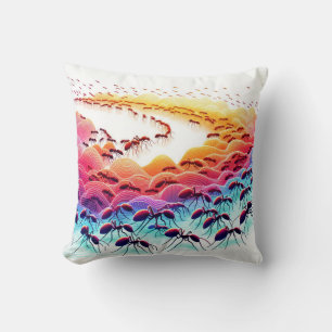 Ants in Wonderland Pillow