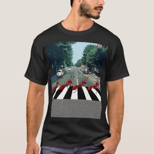 Ants Marching Down Abbey Road T_Shirt