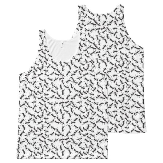 Ants on All-Over-Print tank top (Front and Back)