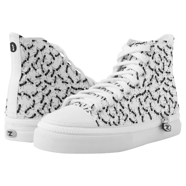 Ants on High-Top sneakers | Zazzle