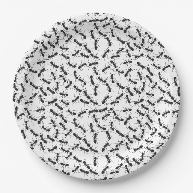 Ants on paper plates (Front)