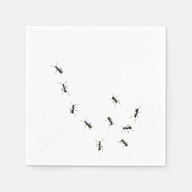 Ants paper napkins (Front)