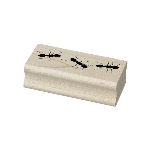 Ants Rubber Stamp