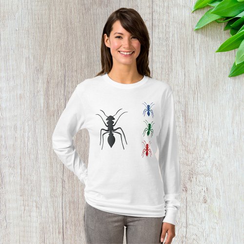 Ants Womens Long_Sleeve T_Shirt