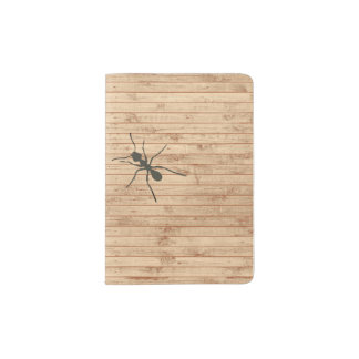Antspop - Wood Series Ants Passport Holder