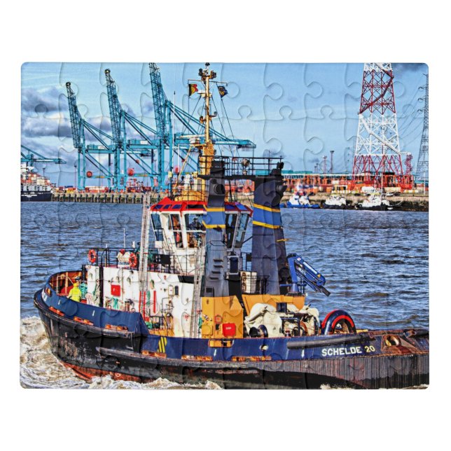 Antwerp, Belgium scenic photograph Jigsaw Puzzle (Puzzle Horizontal)