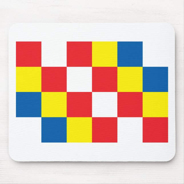 Antwerp Flag Mouse Pad (Front)