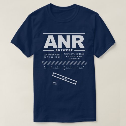 Antwerp International Airport ANR T_Shirt