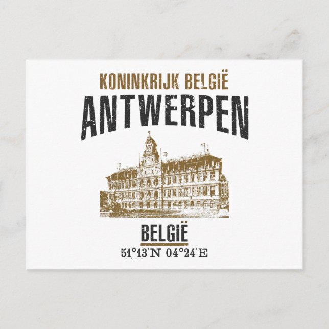 Antwerp Postcard (Front)